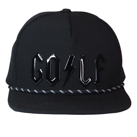 STIFFCON FAIRWAY TO HELL CAP BLACK スティフコン帽子 黒