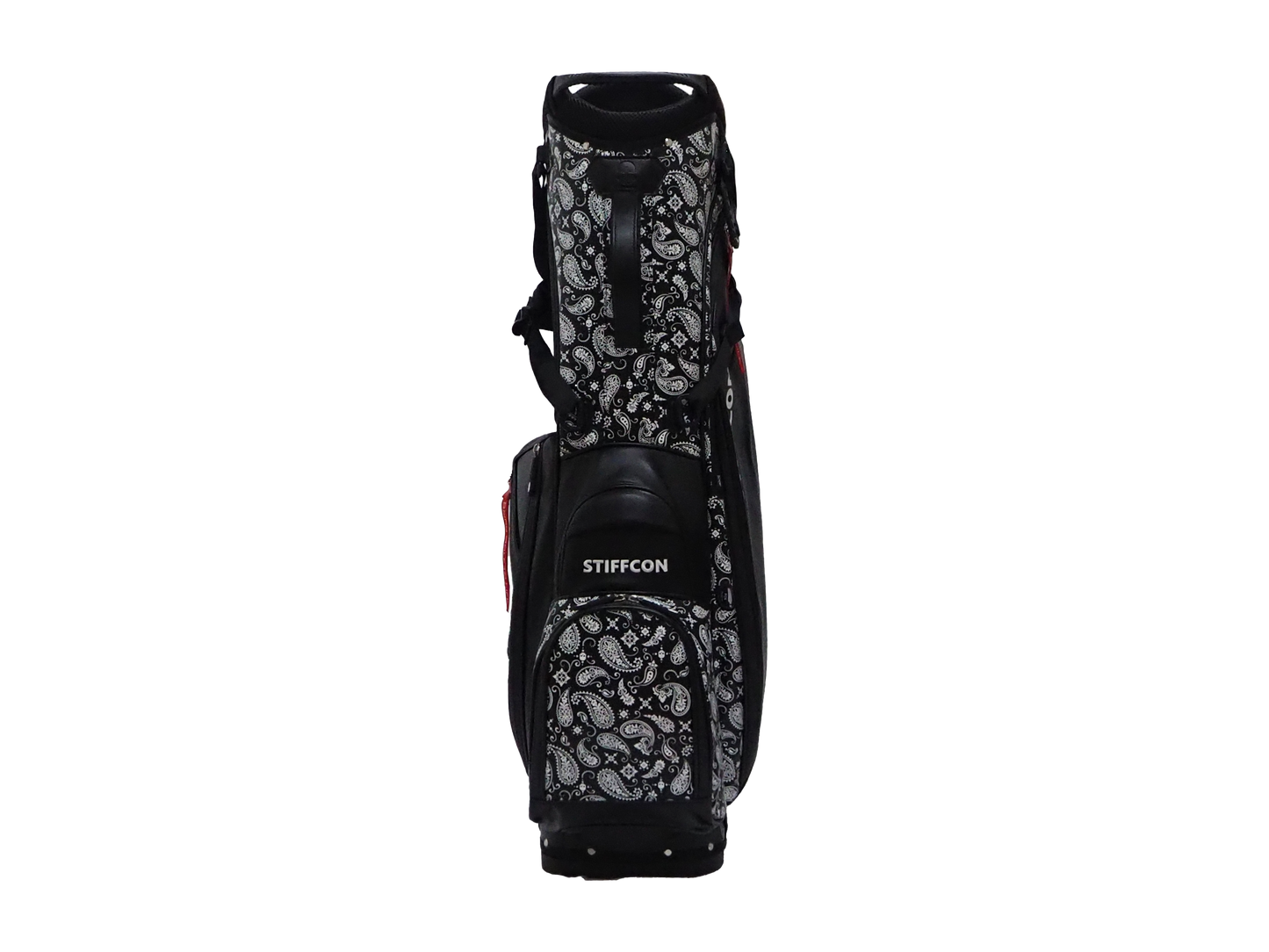 GOLF STAND BAG_PAISLEY BLACK / Stand Caddy Bag Paisley Black STIFFCON