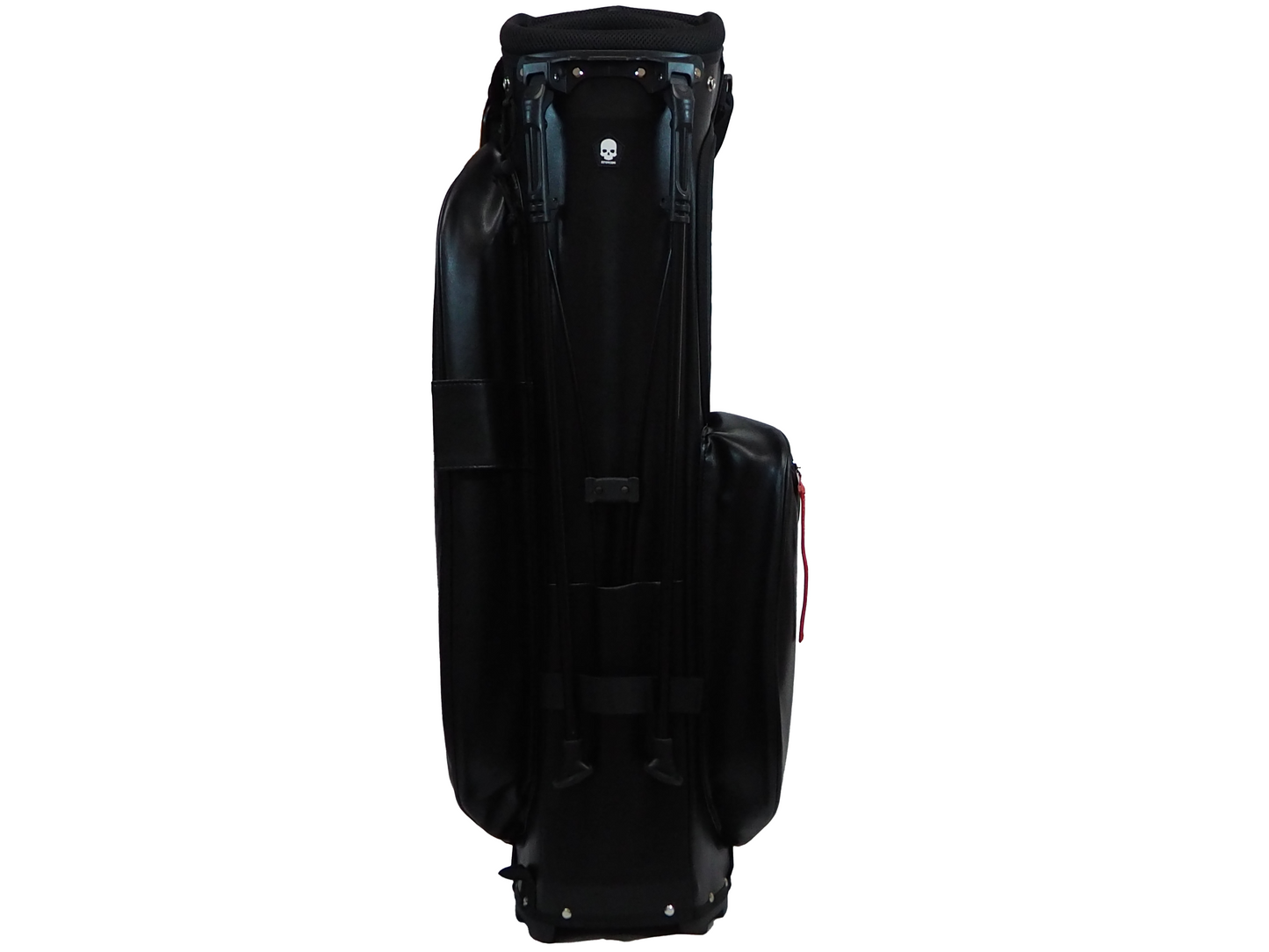 GOLF STAND BAG_PLAIN BLACK / スタンドキャディバッグ プレーンブラック STIFFCON