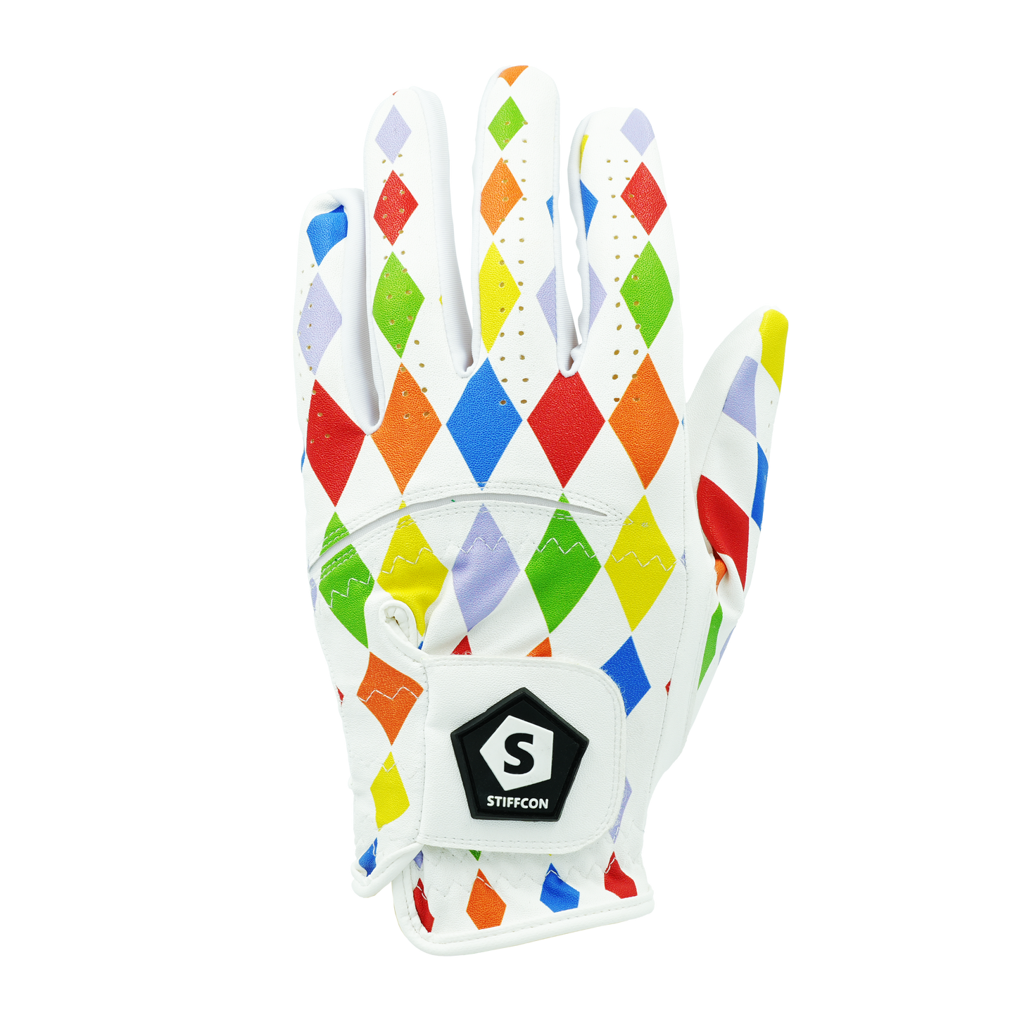 FLUO HAPPYDIAMOND メンズゴルフグローブ フルオ_ハッピーダイヤモンド V5