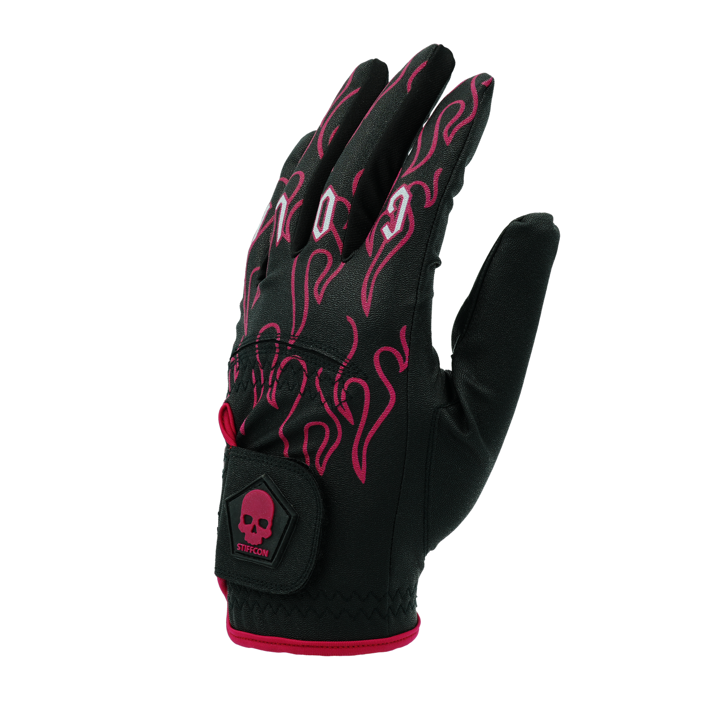 FLUO FIREFLAME メンズゴルフグローブ左手 ファイヤーフレイム V5