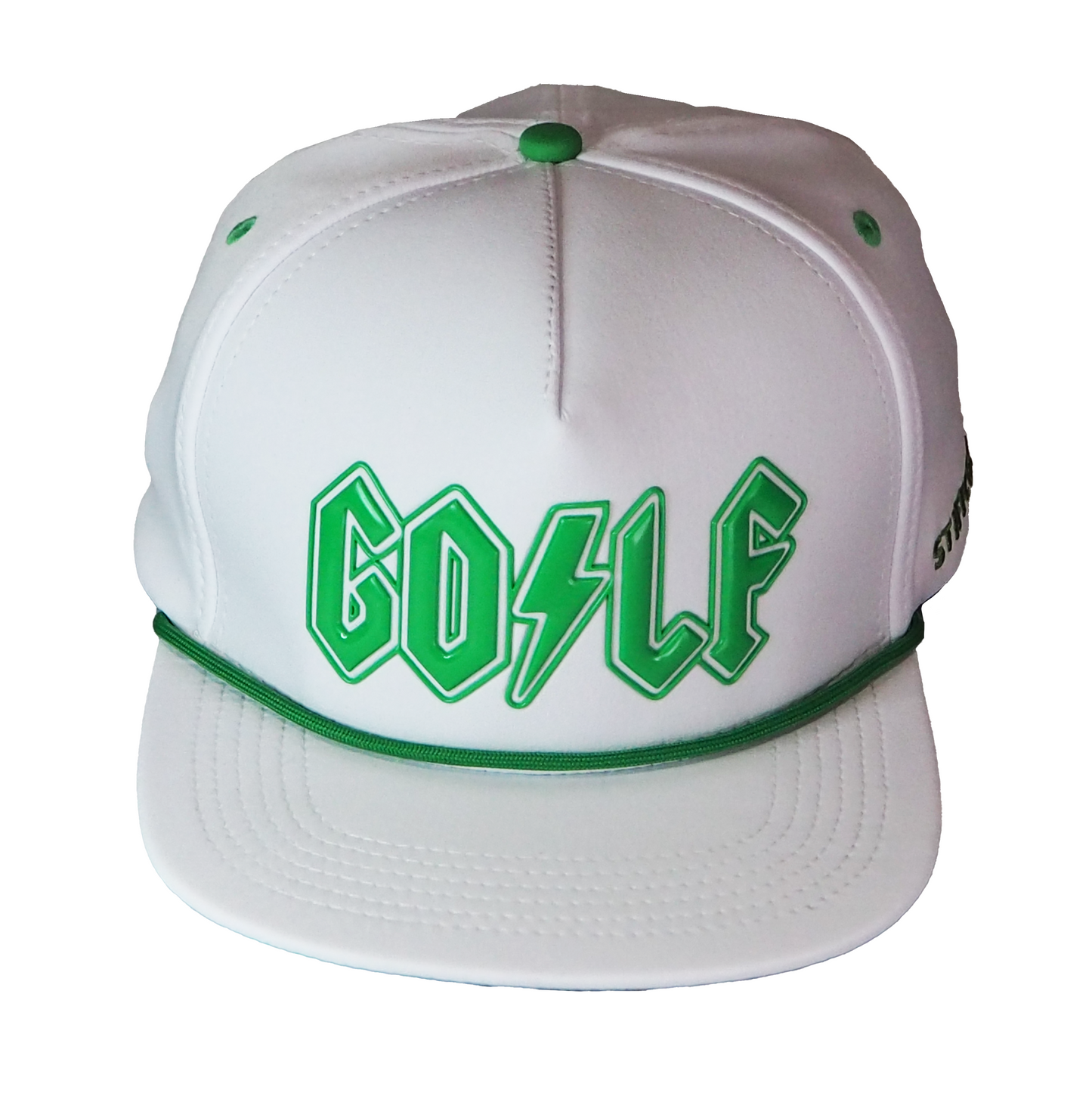 STIFFCON FAIRWAY TO HELL CAP GREEN スティフコン帽子 白緑