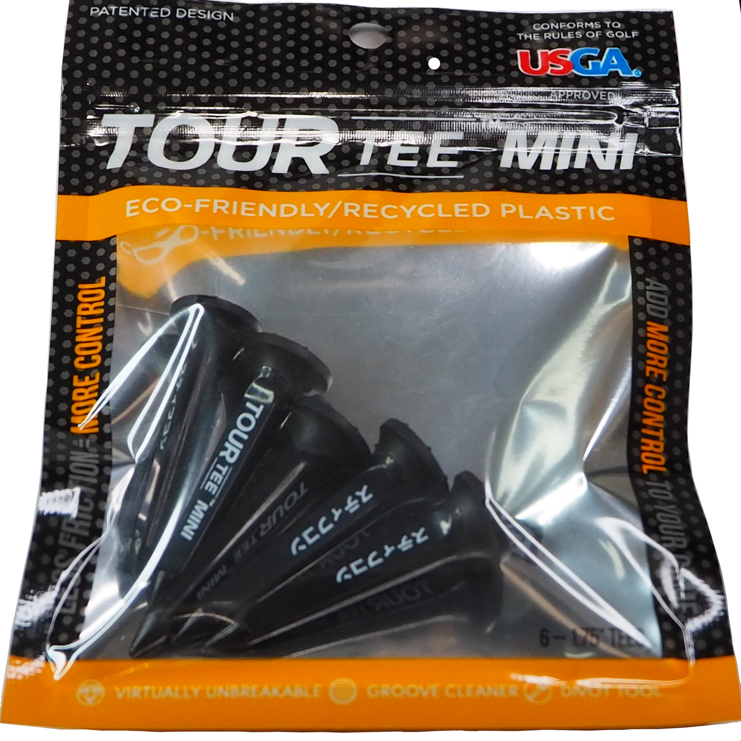 TOUR TEE MINI X STIFFCON 限定ブラック ツアーティーミニ X スティフコン ショートティー 黒5本入り