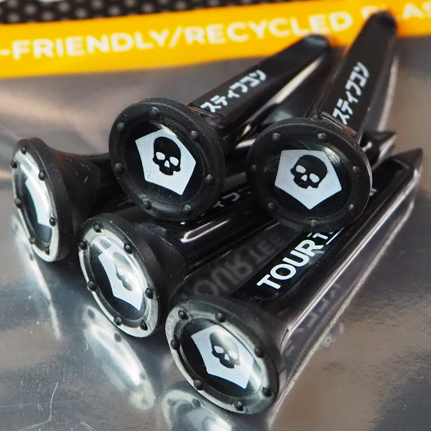 TOUR TEE MINI X STIFFCON 限定ブラック ツアーティーミニ X スティフコン ショートティー 黒5本入り