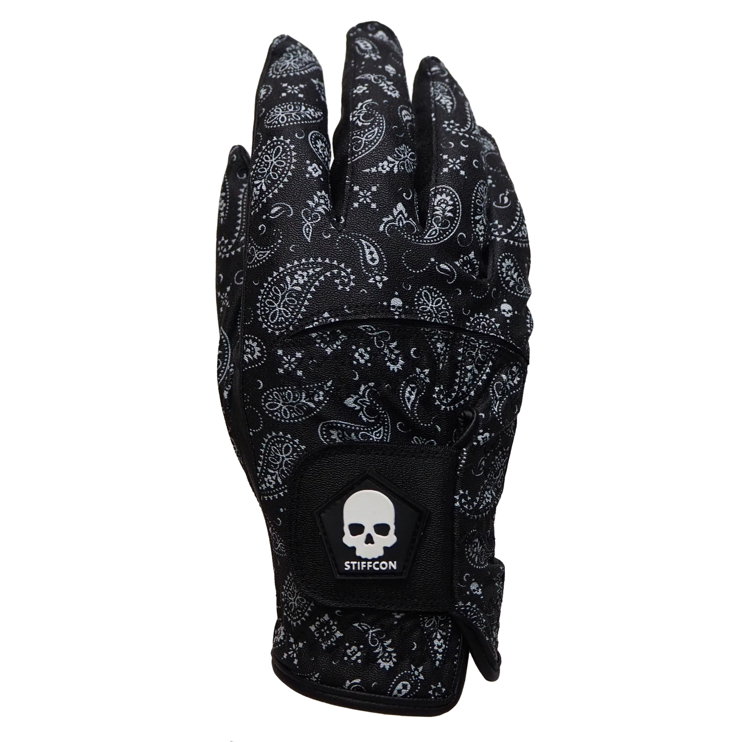 FLUO PAISLEY BLACK メンズゴルフグローブ フルオ_ペイズリーブラック V5