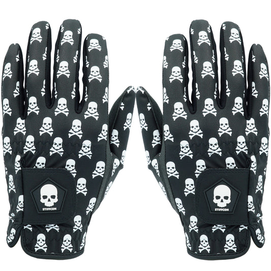 TULANG WEATHERPROOF レディース両手全天候スカルゴルフグローブ トゥーラン V5