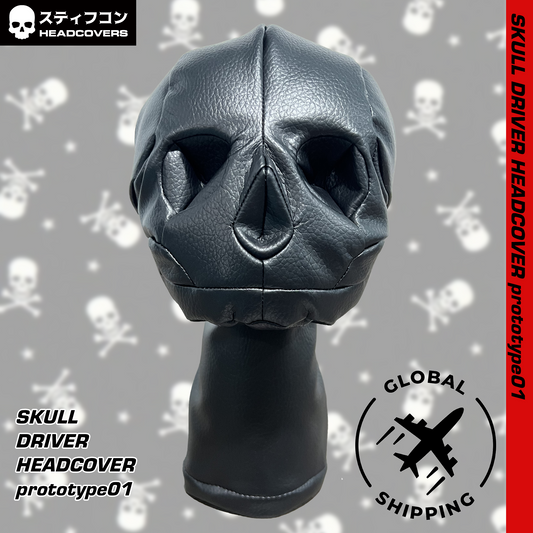 PROTOTYPE01 SKULL DRIVER HEADCOVER / プロトタイプ01 スカル ドライバー ヘッドカバー STIFFCON/スティフコン