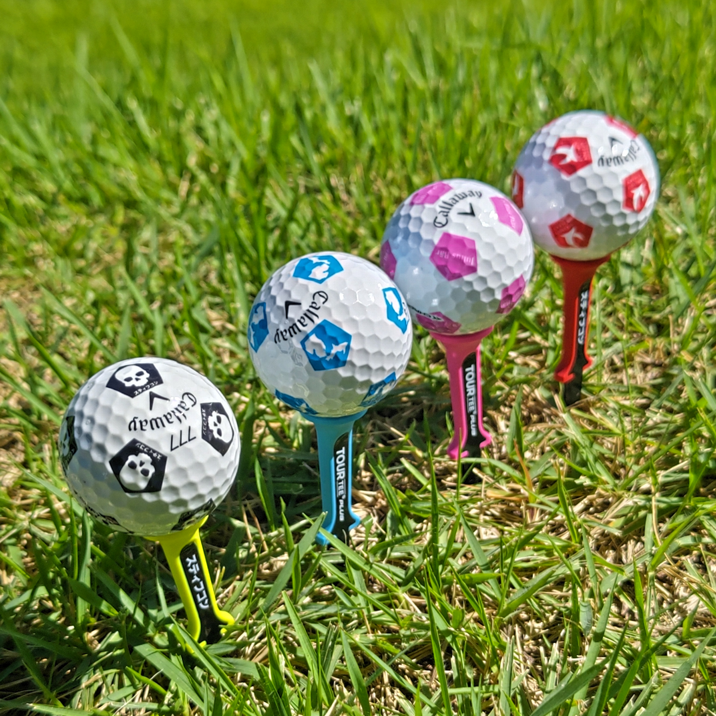 TOUR TEE PLUS X STIFFCON 4本セット ツアーティープラス X スティフコン