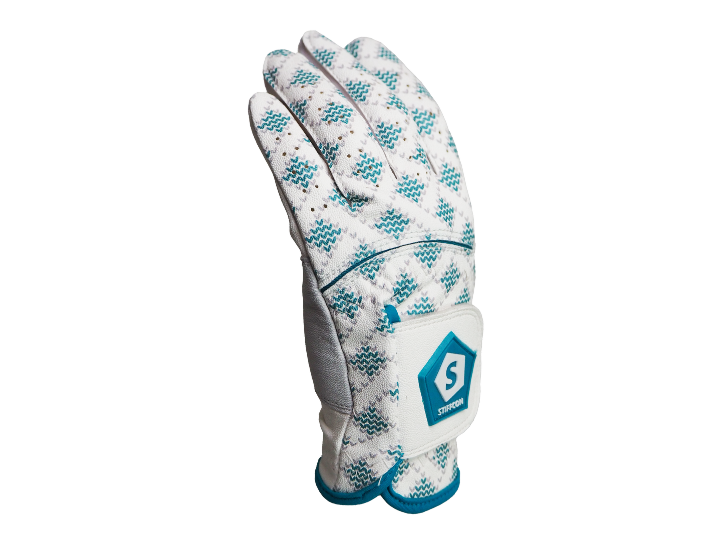 CHEVRA HERRING TURQUOISE レディースゴルフグローブ左手/両手 シェブラへリンターコイズ  V5 ヘリンボーン