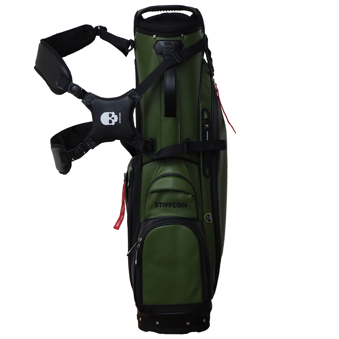 GOLF STAND BAG_OLIVE NOCTURNE / スタンドキャディバッグ オリーブノクターン STIFFCON