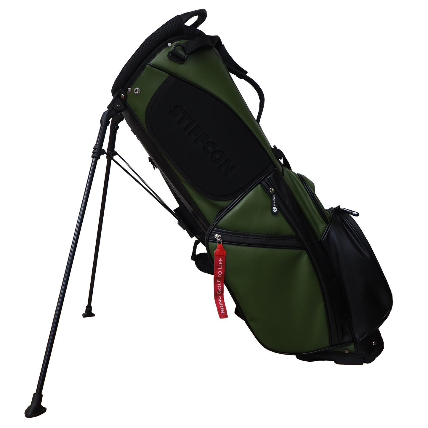 GOLF STAND BAG_OLIVE NOCTURNE / スタンドキャディバッグ オリーブノクターン STIFFCON