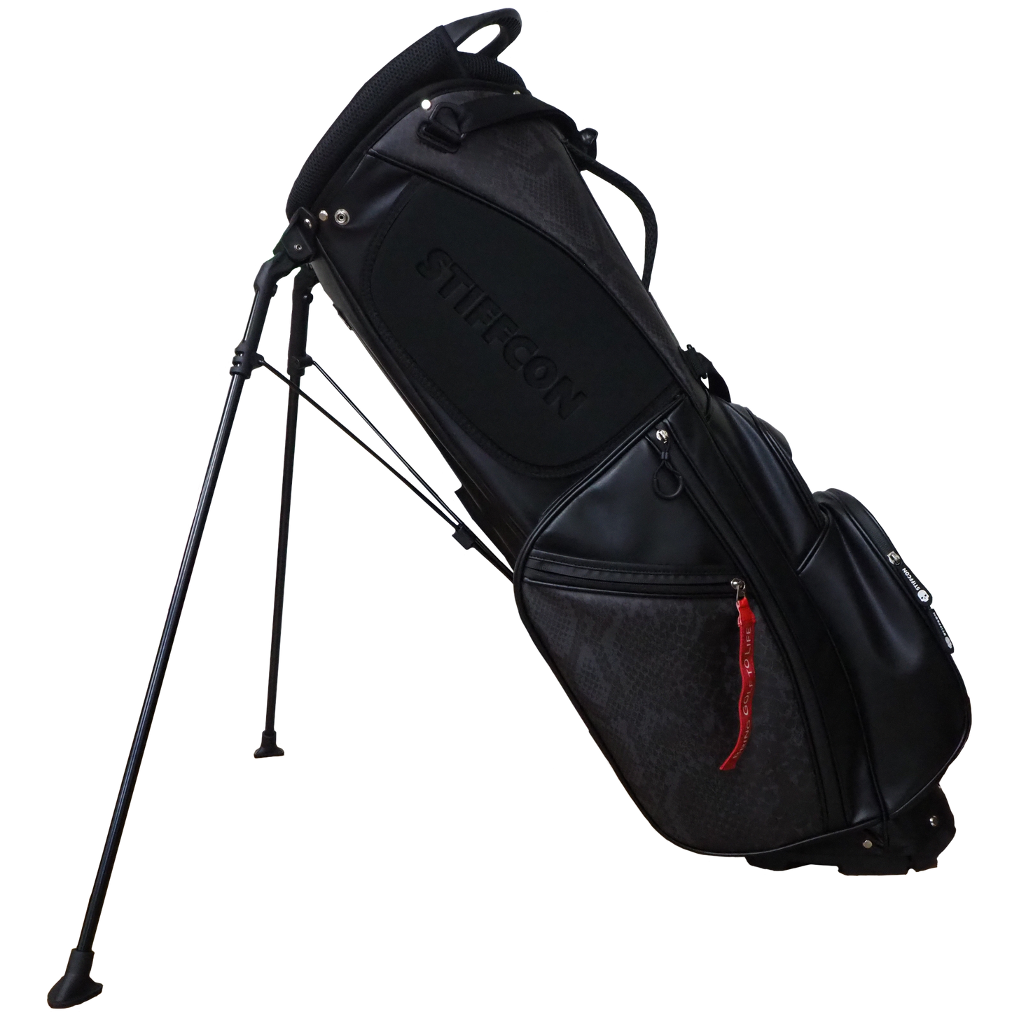 GOLF STAND BAG_OROCHI BLACK / スタンドキャディバッグ オロチブラック STIFFCON