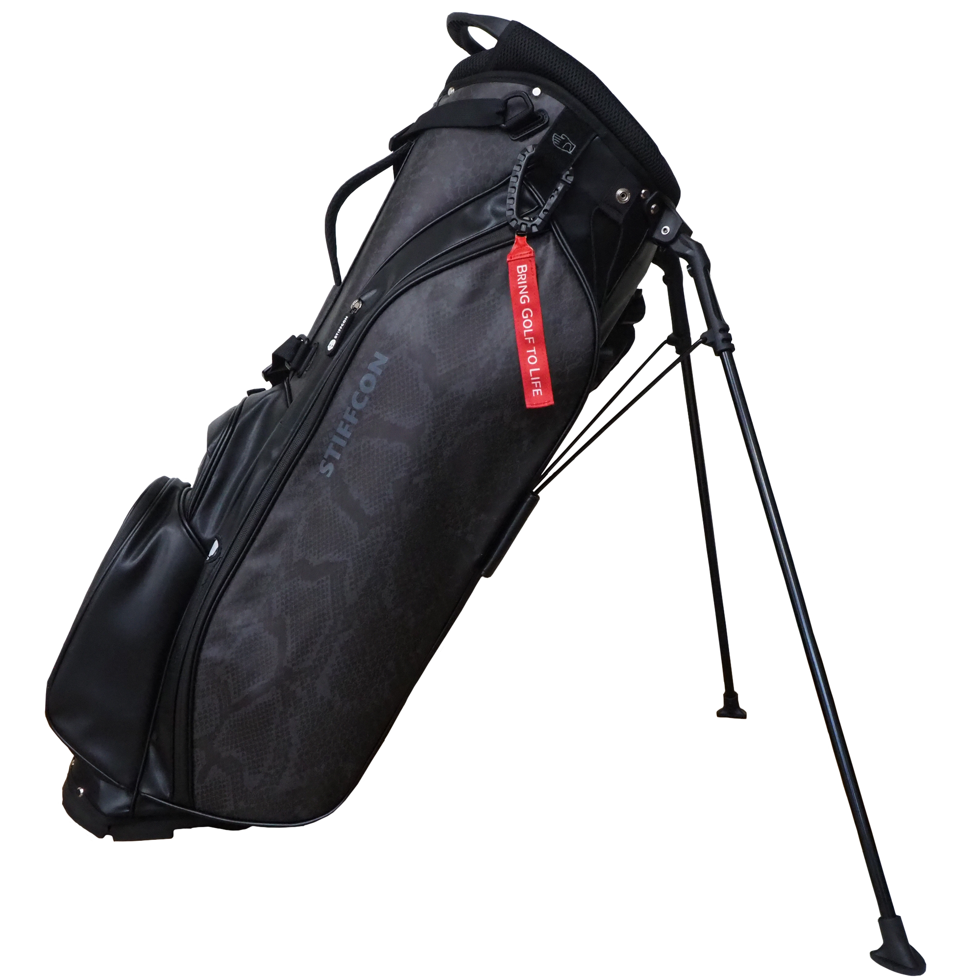 GOLF STAND BAG_OROCHI BLACK / スタンドキャディバッグ オロチ