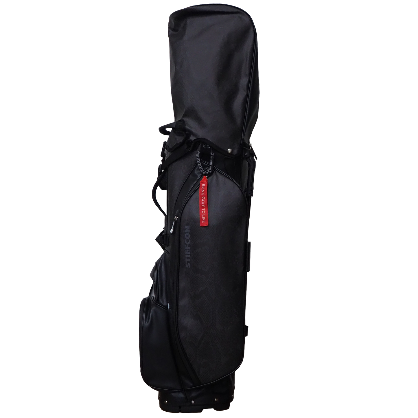 GOLF STAND BAG_OROCHI BLACK / スタンドキャディバッグ オロチブラック STIFFCON
