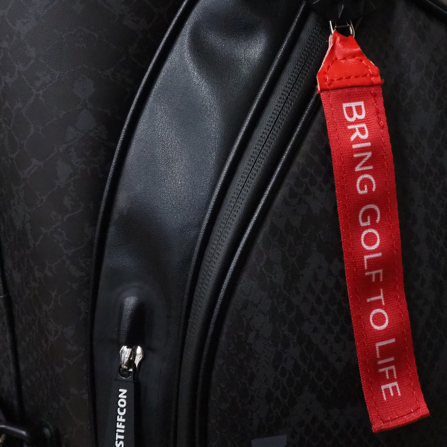 GOLF STAND BAG_OROCHI BLACK / スタンドキャディバッグ オロチブラック STIFFCON