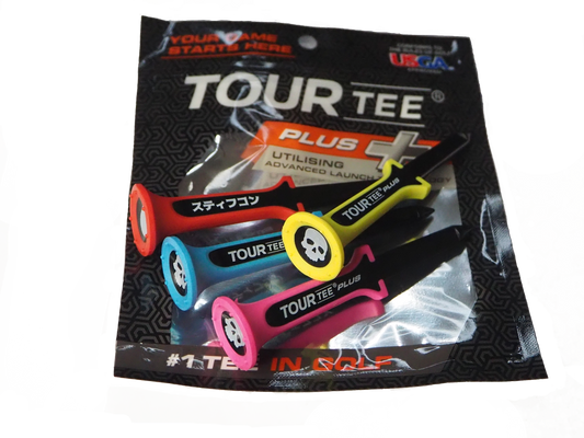 TOUR TEE PLUS X STIFFCON 4本セット ツアーティープラス X スティフコン