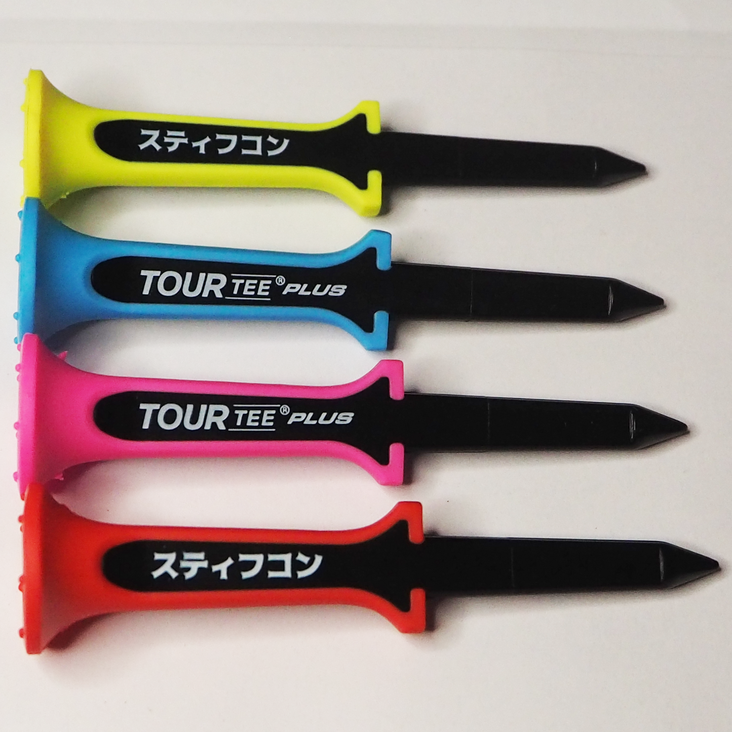 TOUR TEE PLUS X STIFFCON 4本セット ツアーティープラス X スティフコン