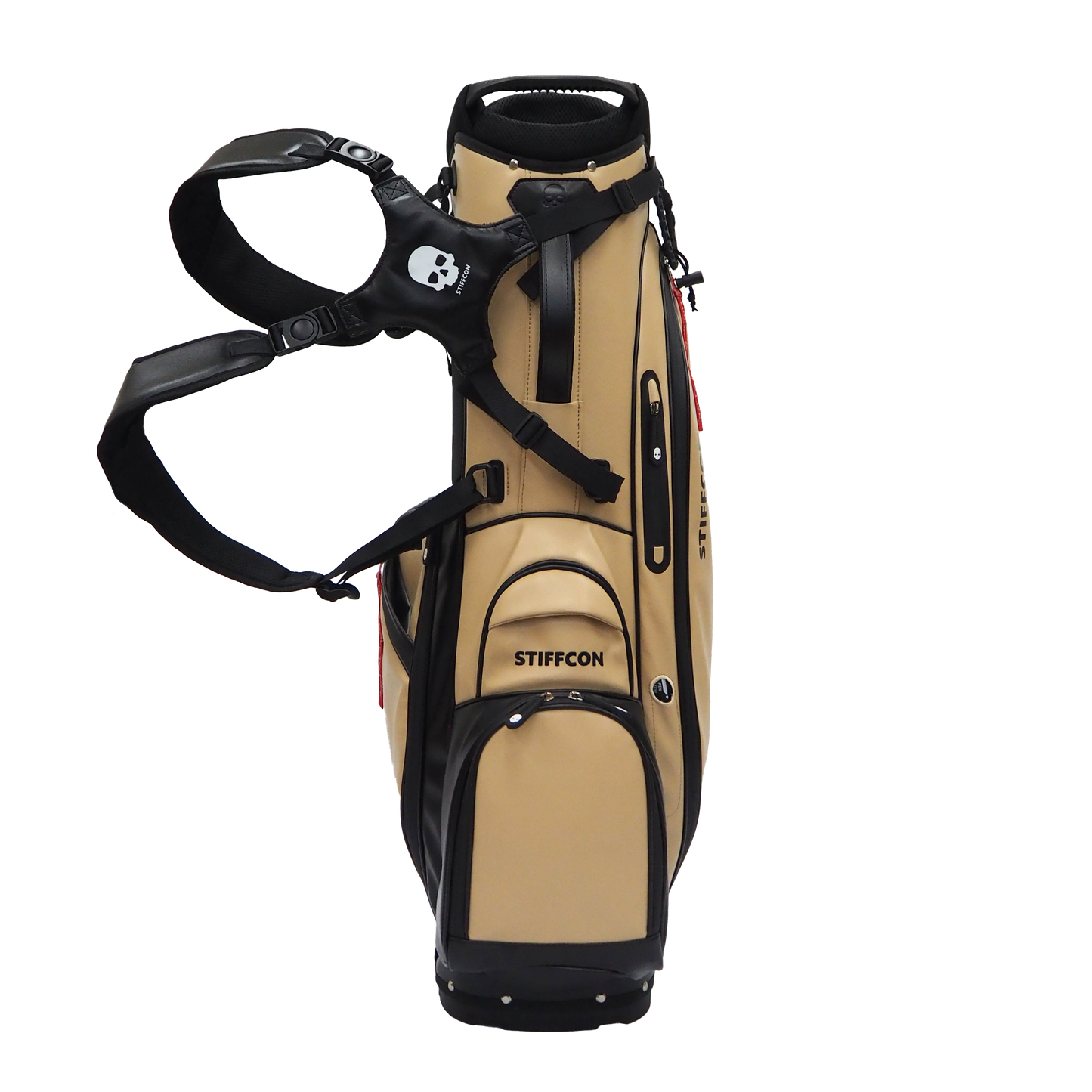 GOLF STAND BAG_CAFE AU LAIT / スタンドキャディバッグ カフェオレ STIFFCON
