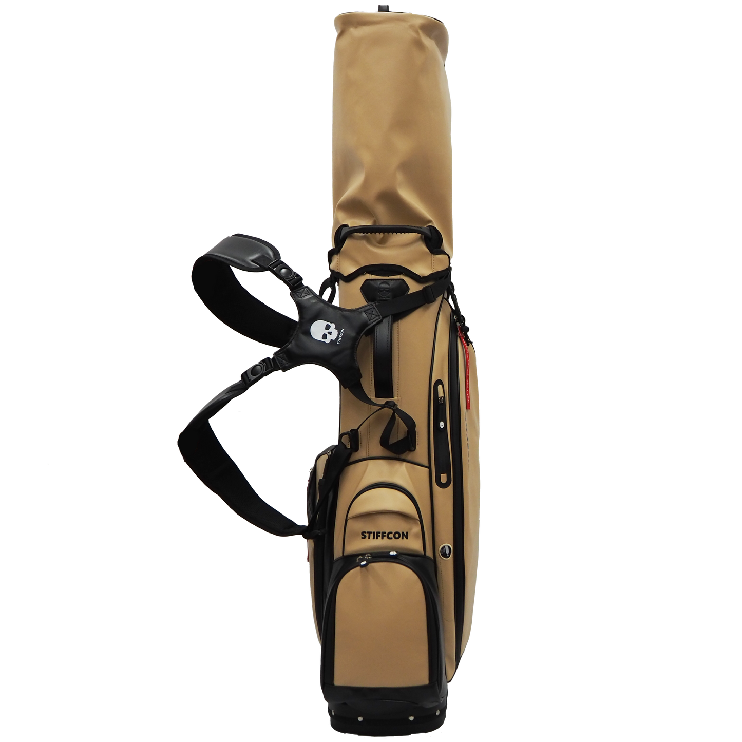 GOLF STAND BAG_CAFE AU LAIT / スタンドキャディバッグ カフェオレ STIFFCON