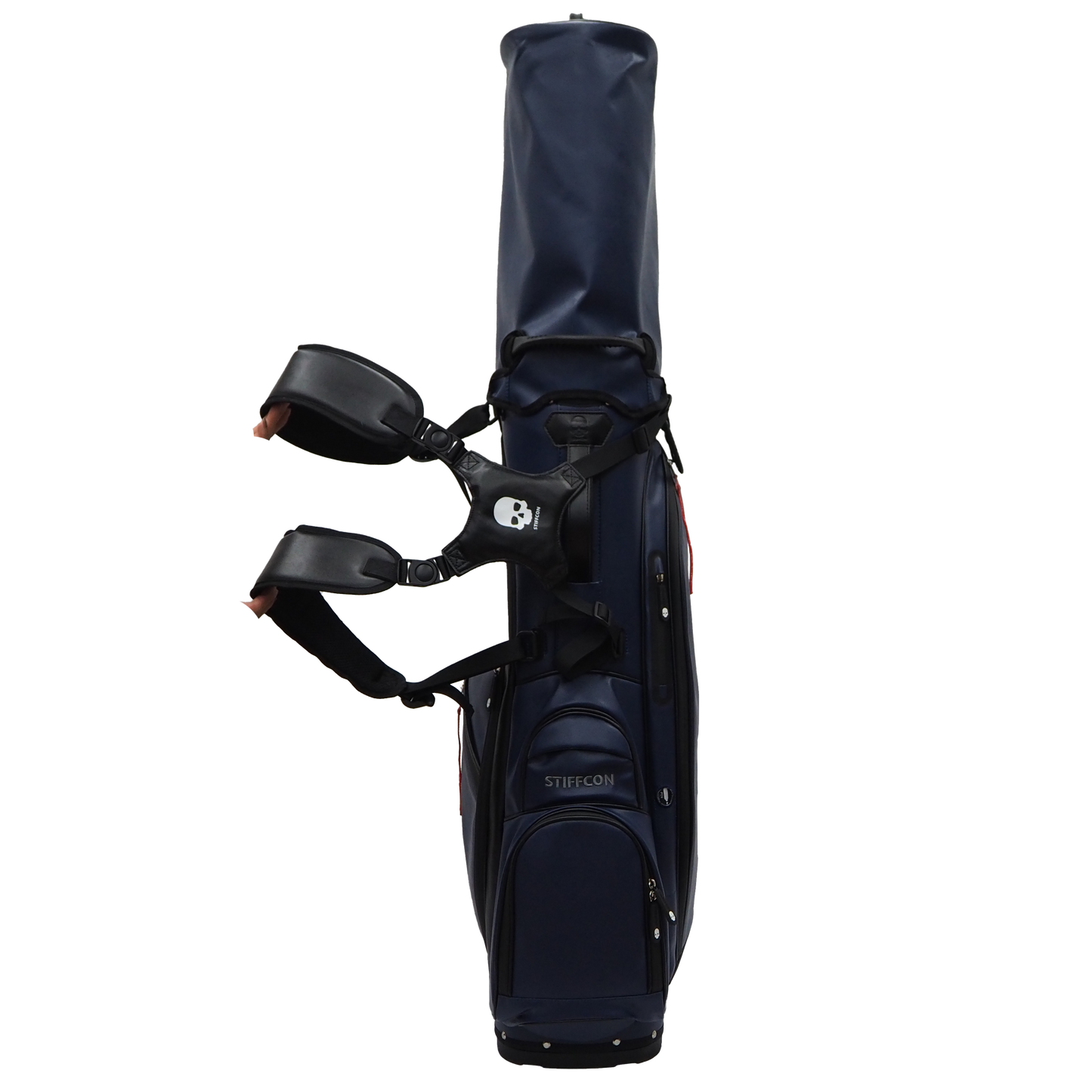 GOLF STAND BAG_PLAIN NAVY / スタンドキャディバッグ プレーンネイビー STIFFCON
