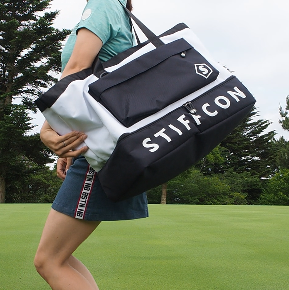 MEGABIG TOTE BAG / メガビッグ2層トートバッグ STIFFCON