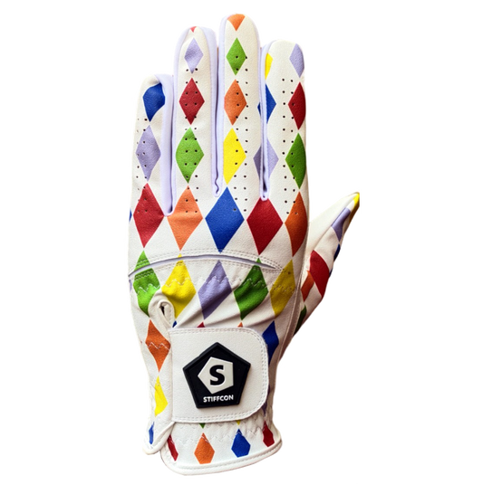 FLUO HAPPYDIAMOND メンズゴルフグローブ フルオ_ハッピーダイヤモンド V5