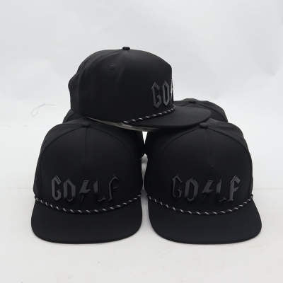 STIFFCON FAIRWAY TO HELL CAP BLACK スティフコン帽子 黒