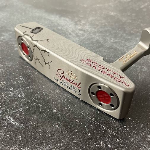 鉄槌!スコッティキャメロン 33.5インチパター サテン仕上げハンマーデザイン