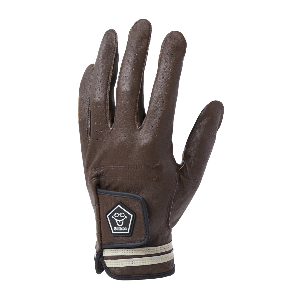 【SALE】MAVLUS ゆうしゅん レディースゴルフグローブ_ブラウン/ベージュ