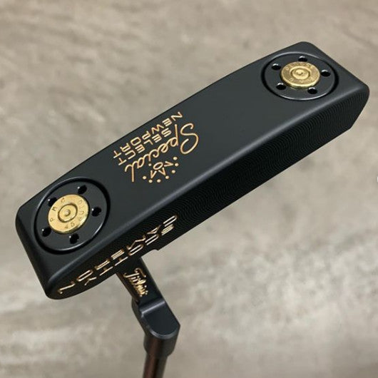 実弾リム搭載!スコッティキャメロン 33.5インチパター ブラックPVD仕上げ