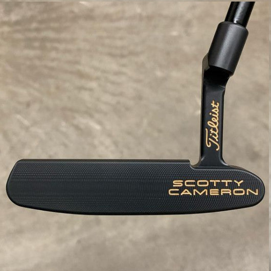 実弾リム搭載!スコッティキャメロン 33.5インチパター ブラックPVD仕上げ
