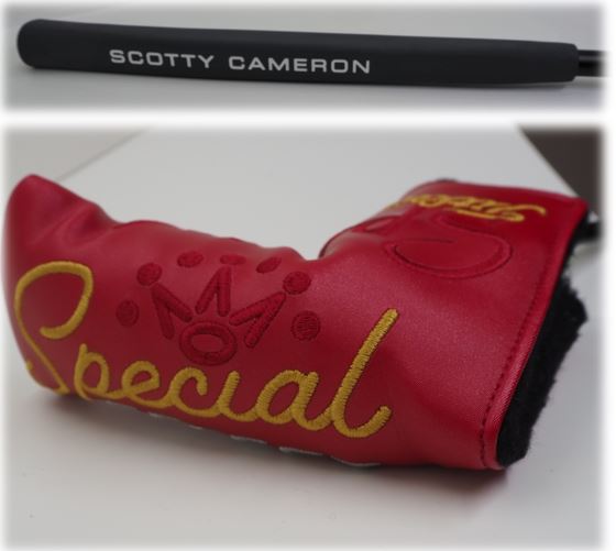 実弾リム搭載!スコッティキャメロン 33.5インチパター ブラックPVD仕上げ