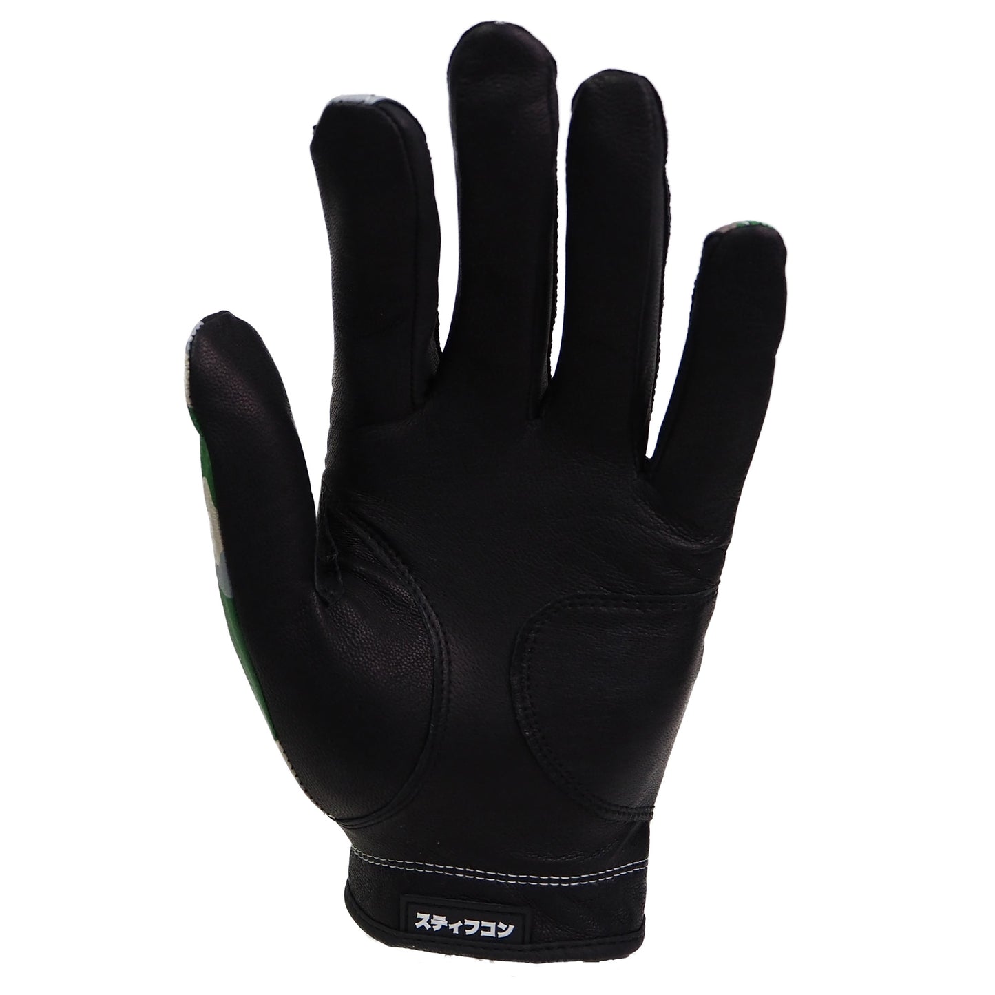 MAVLUS カモスカル メンズゴルフグローブ_カモフラ/スカル