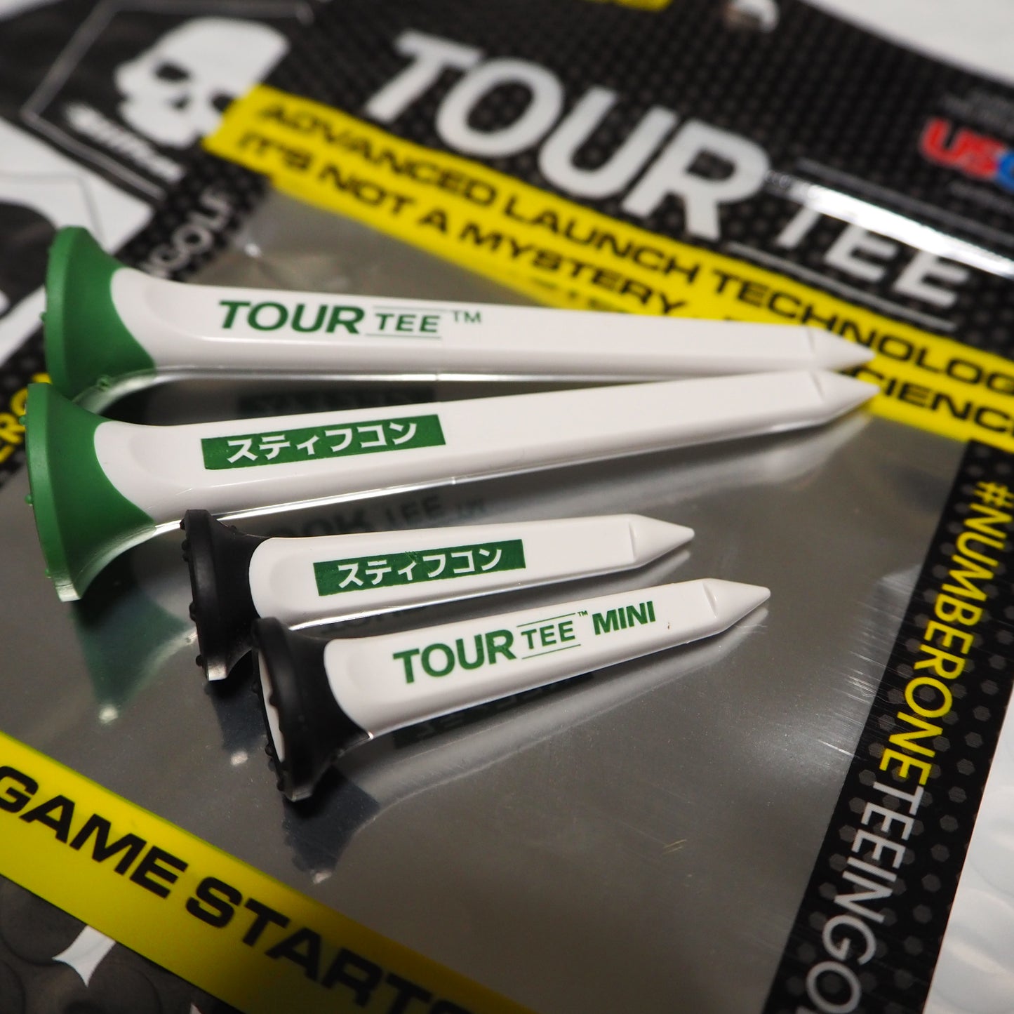 TOUR TEE X STIFFCON Combo Green ツアーティー X スティフコン