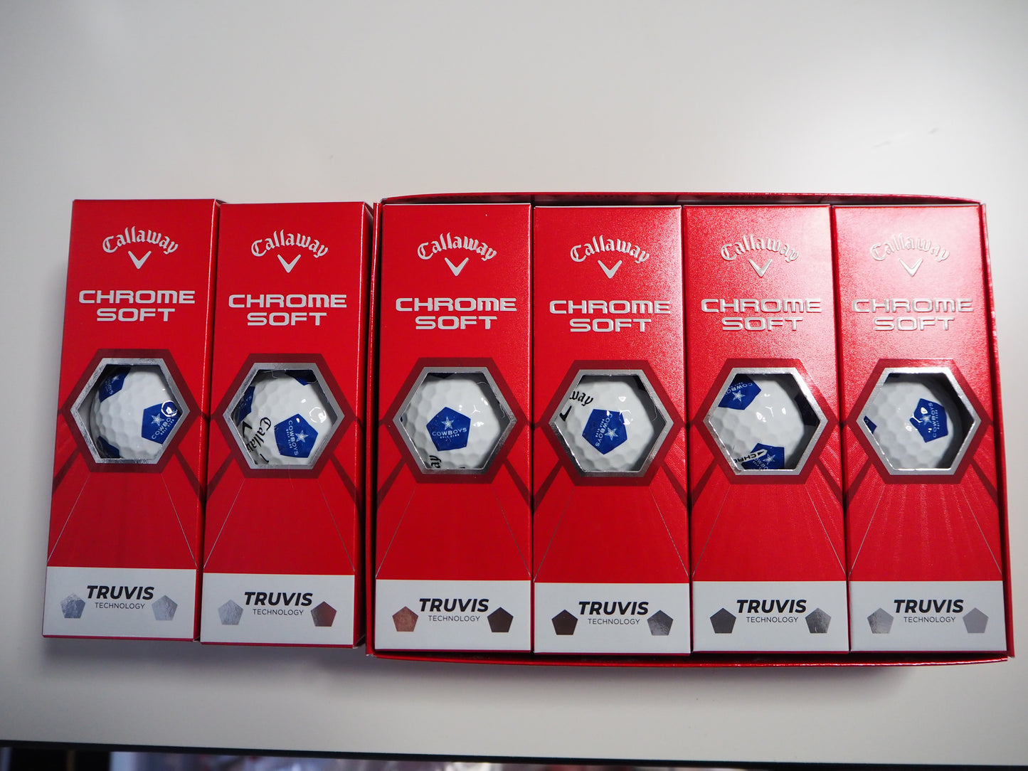 Cowboys Golf Clubs x Callaway CHROMESOFT TRUVIS Custom 1.5 Dozen