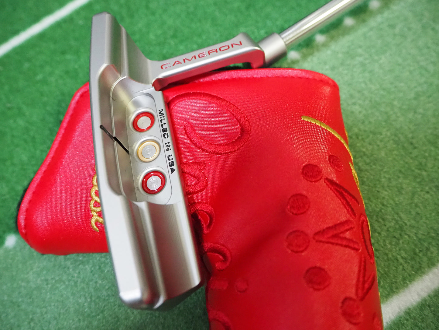 鉄槌!スコッティキャメロン 33.5インチパター サテン仕上げハンマーデザイン