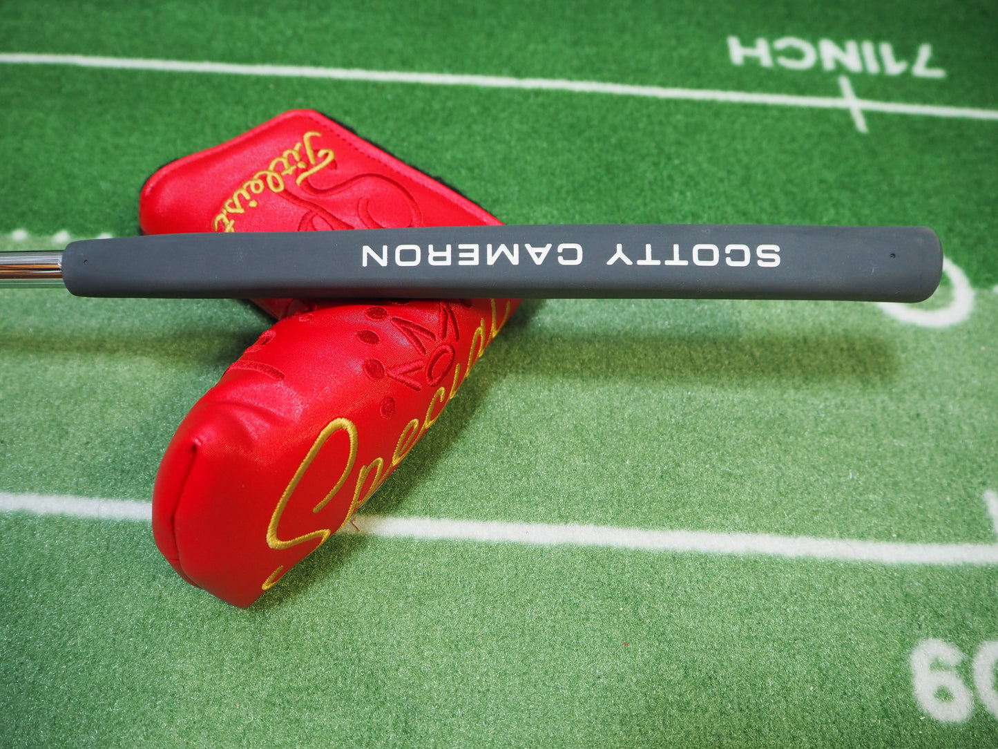 鉄槌!スコッティキャメロン 33.5インチパター サテン仕上げハンマーデザイン