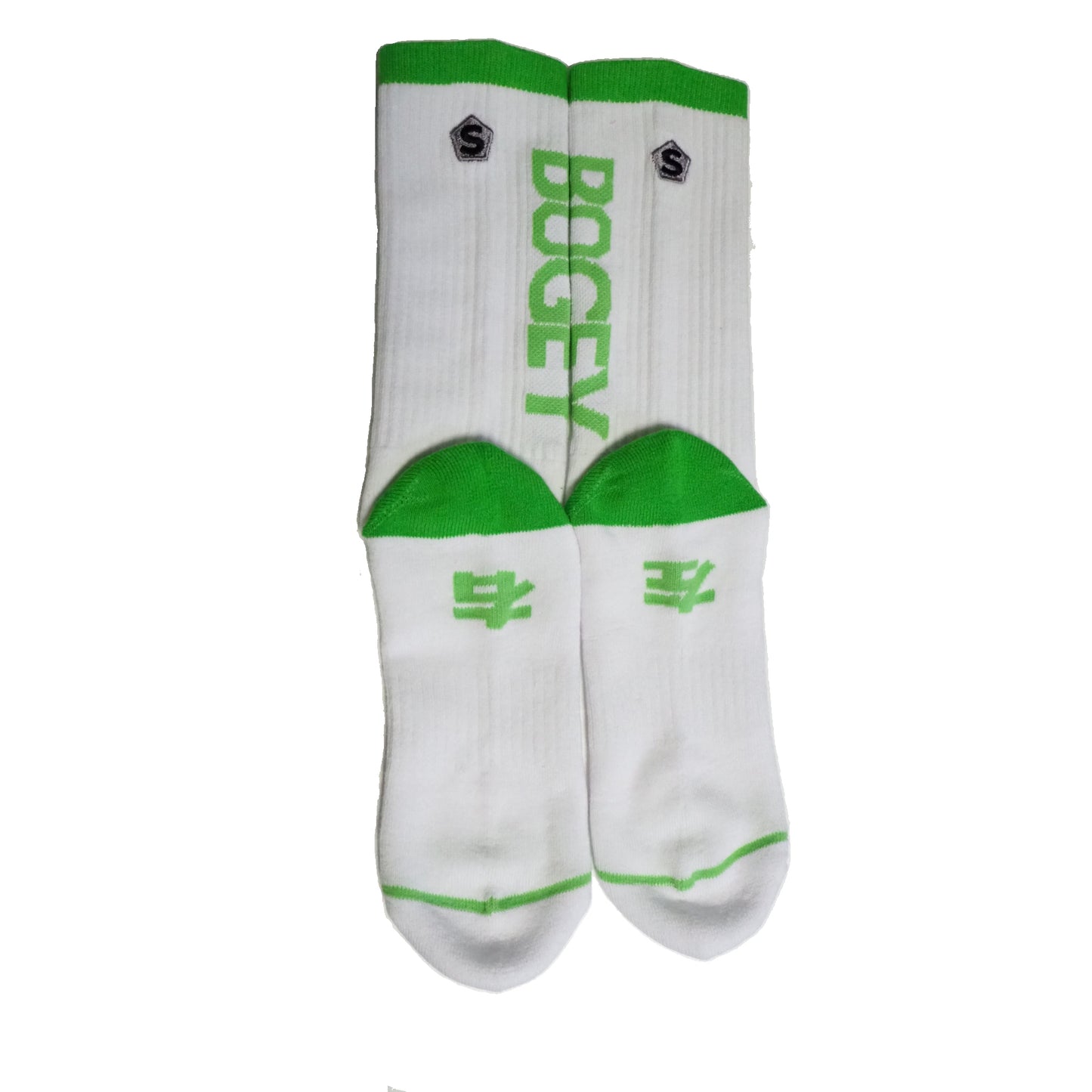 【SALE】STIFFCON SOCKS BOGEY メンズ フリーサイズ WHT/GRN