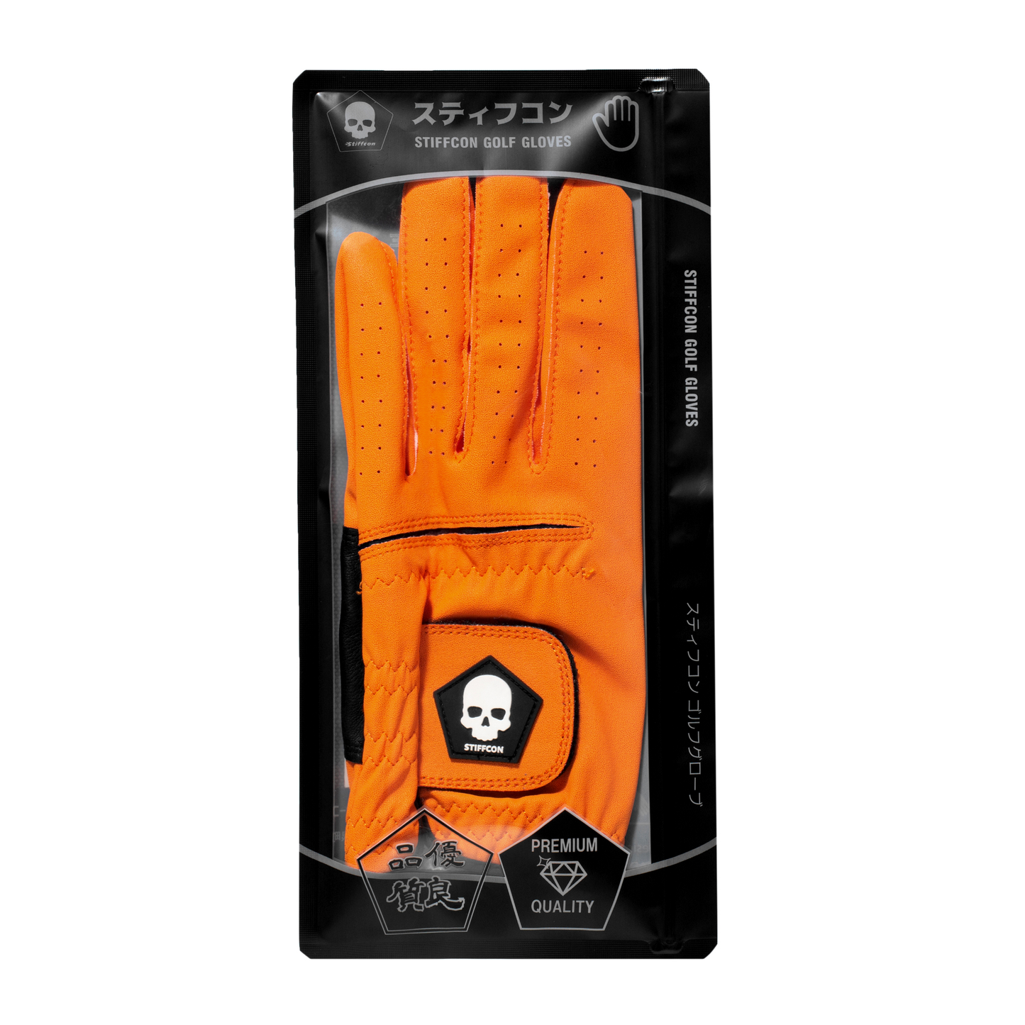 FLUO ORANGE メンズゴルフグローブ フルオ_オレンジ