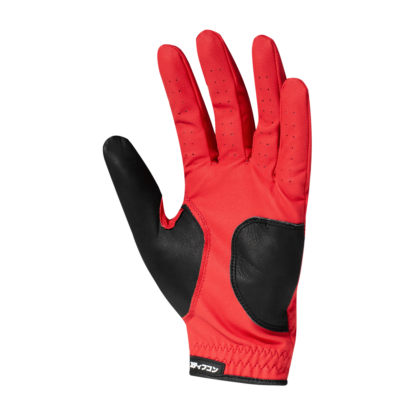 FLUO RED メンズゴルフグローブ フルオ_赤