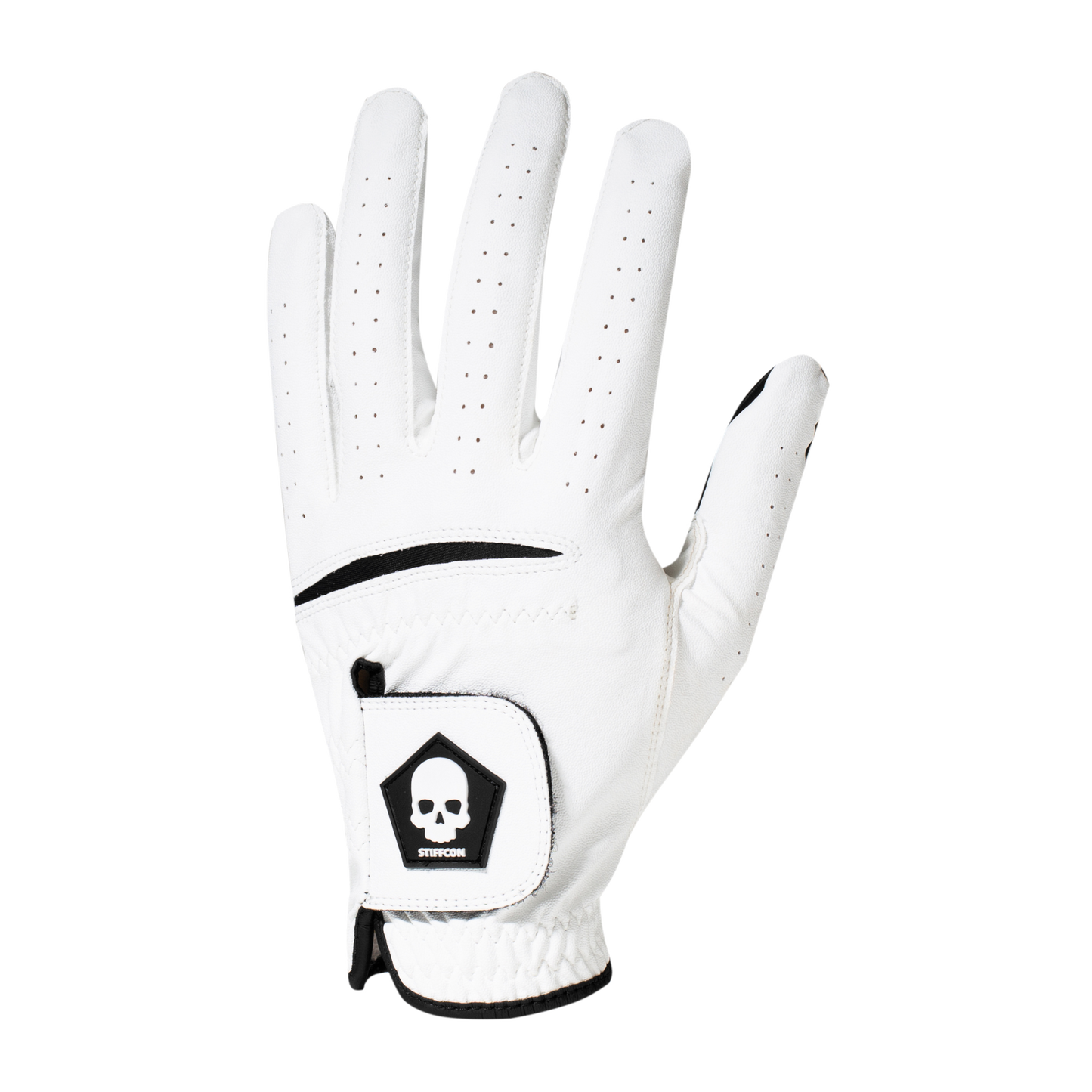 FLUO WHITE レディースゴルフグローブ フルオ_白