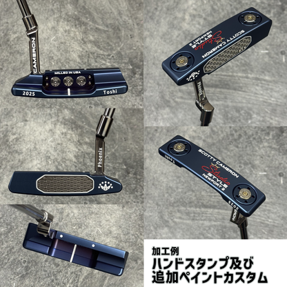 【特注】スコッティキャメロン 実弾リム カスタム製作パター