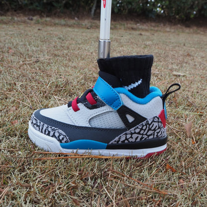 スニーカーパターカバー106 /Jordan Spizike Low SE [Surf Blue/elephant]