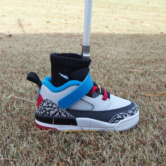 スニーカーパターカバー106 /Jordan Spizike Low SE [Surf Blue/elephant]