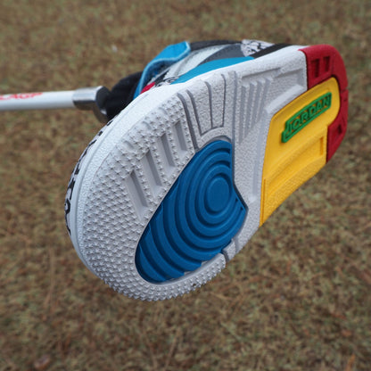 スニーカーパターカバー106 /Jordan Spizike Low SE [Surf Blue/elephant]
