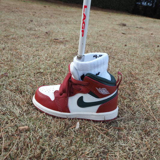 スニーカーパターカバー107 /Jordan 1 Mid [RED STONE/MIDNIGHT GREEN]