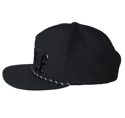 STIFFCON FAIRWAY TO HELL CAP BLACK スティフコン帽子 黒