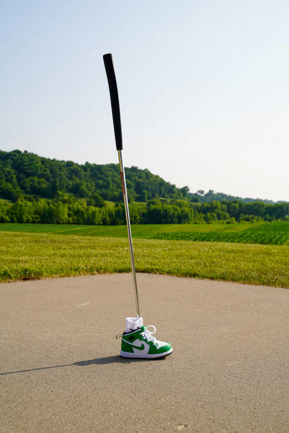 Sneaker putter cover/Jordan 1 Mid [WHITE LUCKY GREEN]