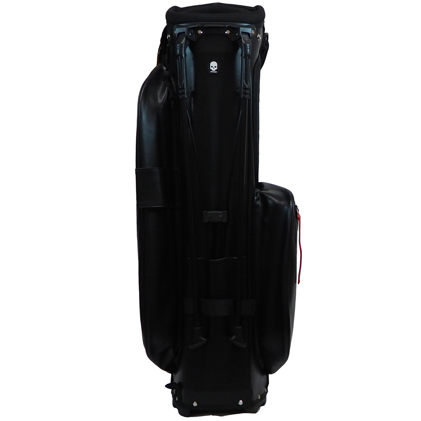 GOLF STAND BAG_PLAIN BLACK / スタンドキャディバッグ プレーンブラック STIFFCON