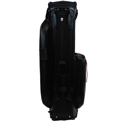 GOLF STAND BAG_PLAIN BLACK / スタンドキャディバッグ プレーンブラック STIFFCON